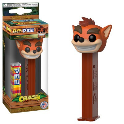Funko POP! PEZ Crash Bandicoot Candy Dispenser