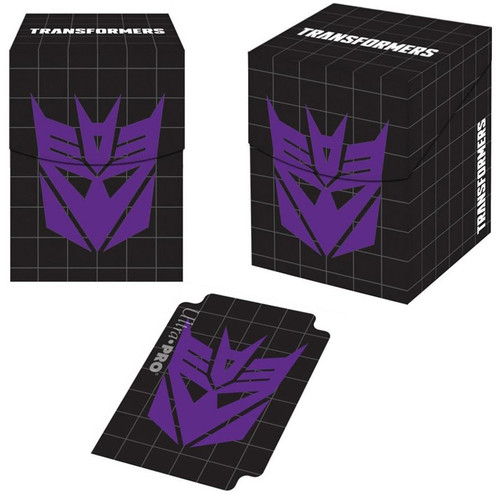 Ultra Pro Transformers Trading Card Game Decepticons Deck Box