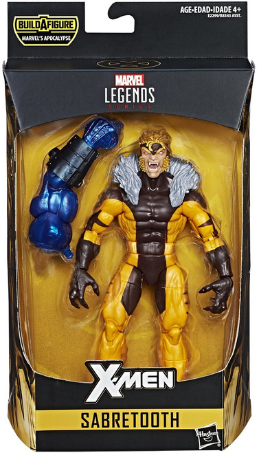 Marvel X Men Marvel Legends Apocalypse Series Sabretooth 6 Action Figure Hasbro Toys Toywiz