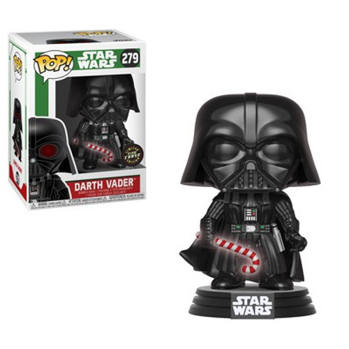 funko pop darth vader red chrome