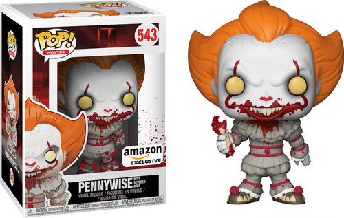 Funko IT Movie (2017) POP! Movies Pennywise with Severed Arm Exclusive Vinyl Figure #543
