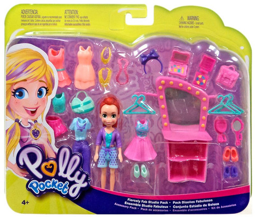 Polly Pocket Fiercely Fab Studio Accessory Pack