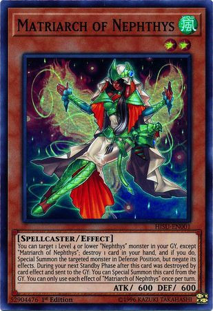 Nephthys, the Sacred Flame - HISU-EN008 - Secret Rare [Thẻ bài Yugioh] | Việt Nam