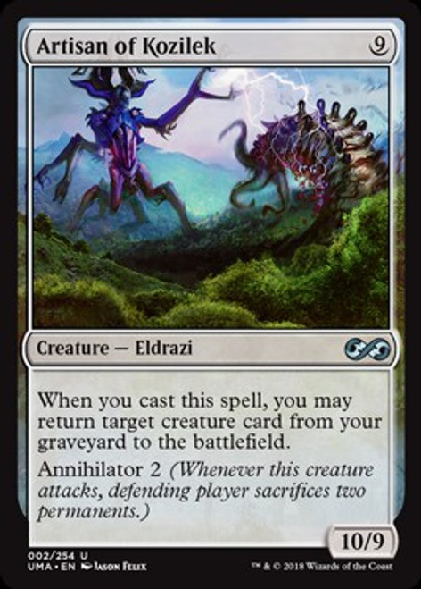 MtG Ultimate Masters Uncommon Foil Artisan of Kozilek #2