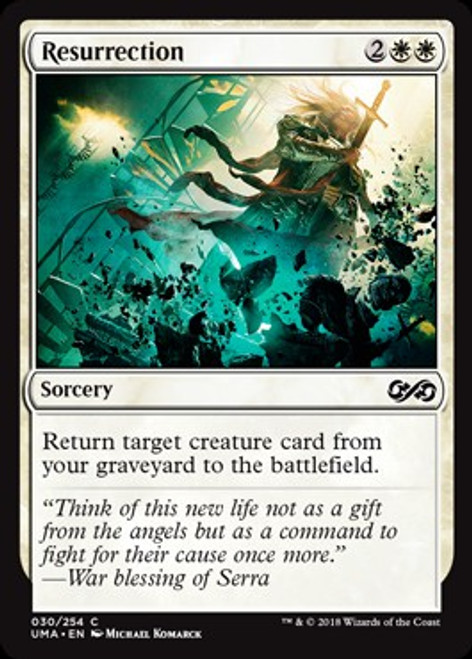 MtG Ultimate Masters Common Foil Resurrection #30