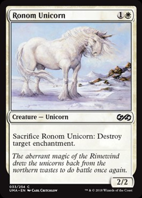 MtG Ultimate Masters Common Ronom Unicorn #33
