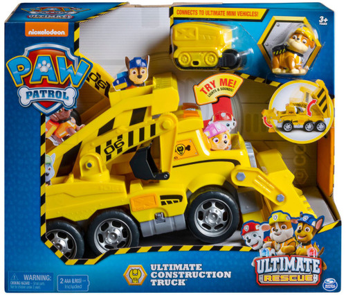 paw patrol ultimate rescue chase police cruiser vehicle and figure