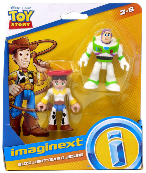 Fisher Price Disney / Pixar Imaginext Toy Story Buzz Lightyear & Jessie Figure Set