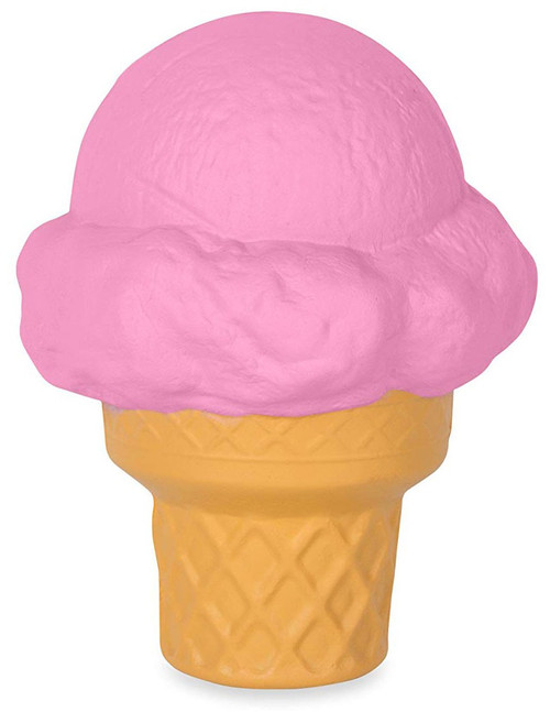 Softn Slow Squishies Series 1 Sweet Shop Blackberry Ice Cream Cone 3 5 Squeeze Toy Orb Toywiz - pink ice cream cone transparent ice cream roblox logo