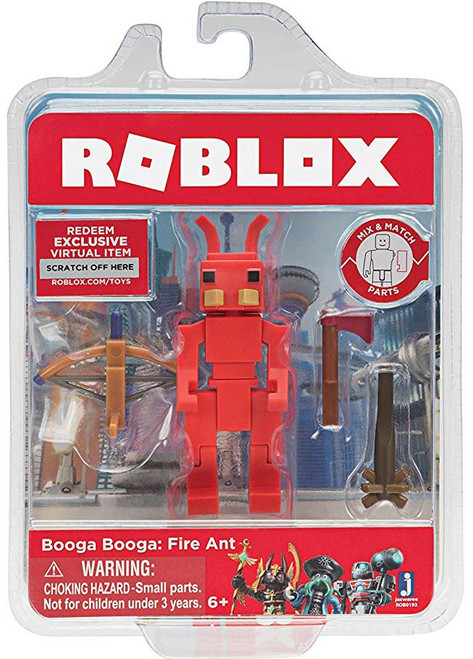 Pfegreah1tq3lm - roblox booga booga fire ant single figure core pack with import