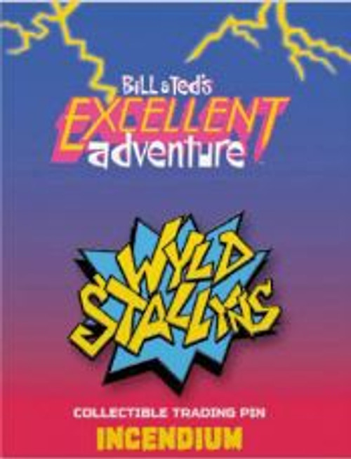 Bill & Ted's Excellent Adventure Wyld Stallyns Logo 2-Inch Lapel Pin