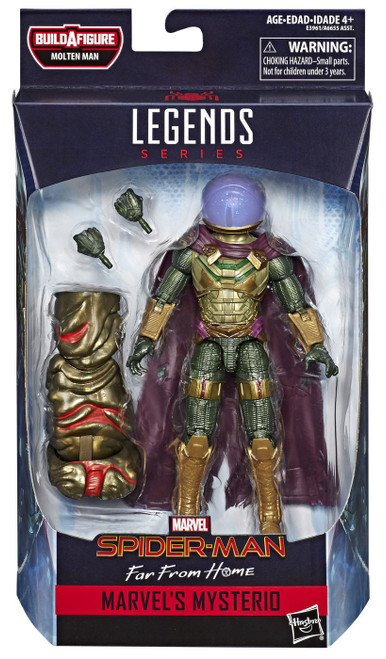 Spider-Man: Far From Home Marvel Legends Molten Man Marvel's Mysterio Action Figure [Far From Home]