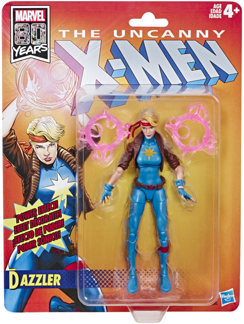 The Uncanny X-Men Marvel Legends Vintage (Retro) Series Dazzler Action Figure