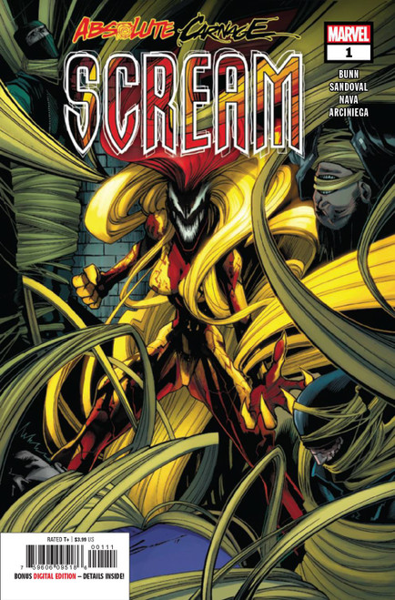 Marvel Comics Absolute Carnage Scream #1 Comic Book