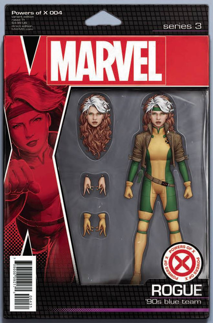 Marvel Comics Powers of X #4 Comic Book [Christopher Action Figure Variant Cover]