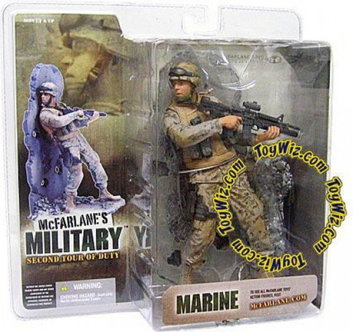 McFarlane Toys Military 2nd Tour of Duty Marine Action Figure [RANDOM Ethnicity]