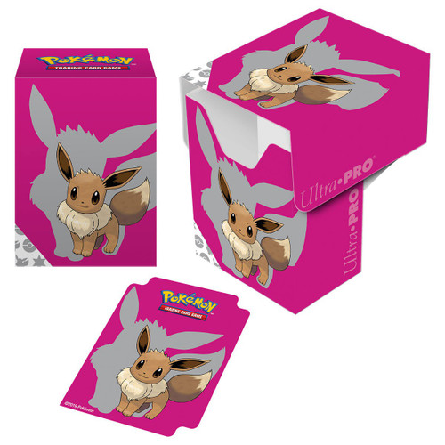 Ultra Pro Pokemon Trading Card Game Eevee Deck Box [2019]