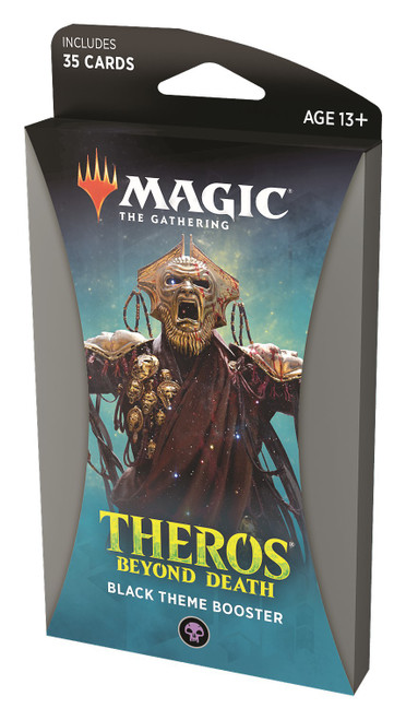 MtG Trading Card Game Theros Beyond Death Black Theme Booster Pack [35 Cards]