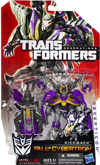 Transformers Generations Fall of Cybertron Kickback Deluxe Action Figure [Damaged Package]