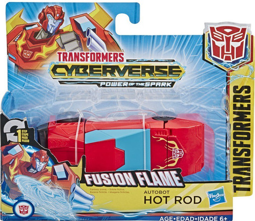 transformers cyberverse hot rod toy