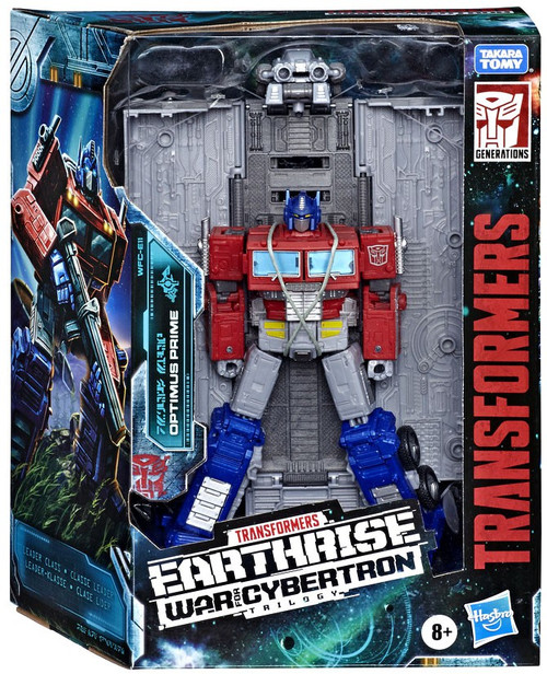 Transformers Generations Earthrise: War for Cybertron Trilogy Optimus Prime Leader Action Figure WFC-E11