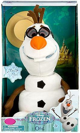 singing olaf plush