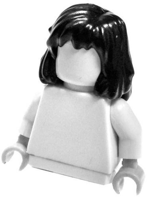 Lego Loose Minifigure Parts Hair Toywiz - black bangs w bun roblox