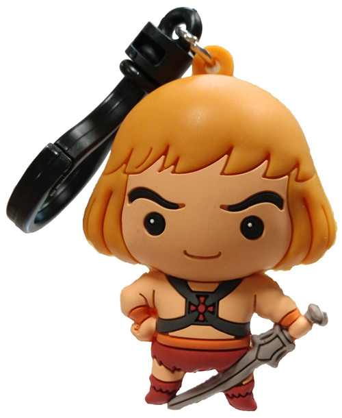Masters of the Universe 3D Figural Bag Clip Series 1 He-Man Keychain [Loose]