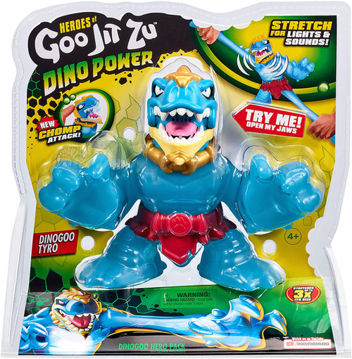 Heroes of Goo Jit Zu Dino XRay Series 4 Tyro the TRex Action Figure