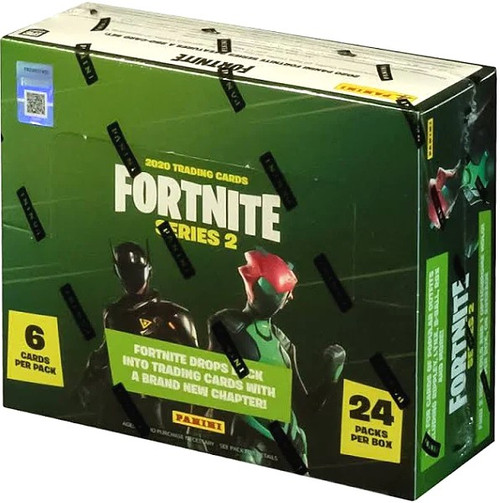 Fortnite Panini Series 1 Trading Card Blaster Box 6 Packs Toywiz