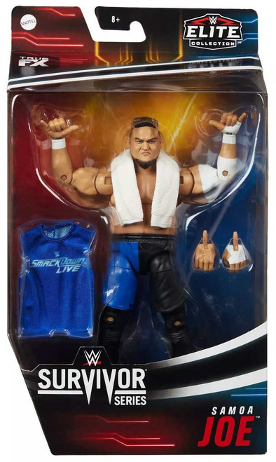WWE Wrestling Elite Collection Survivor Series Samoa Joe Action Figure