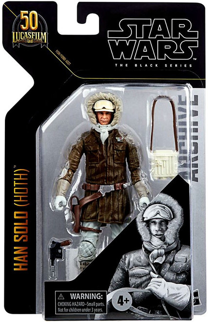 Star Wars Black Series Archive Wave 1 Han Solo Action Figure [Hoth]