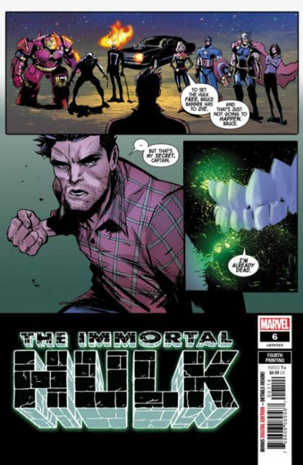 Marvel The Immortal Hulk #6 Comic Book [4th Printing Variant]