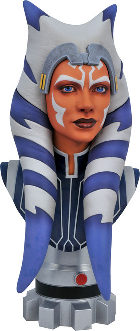 Star Wars The Clone Wars Legends in 3D Ahsoka Tano Limited to 1000 Half-Scale Bust