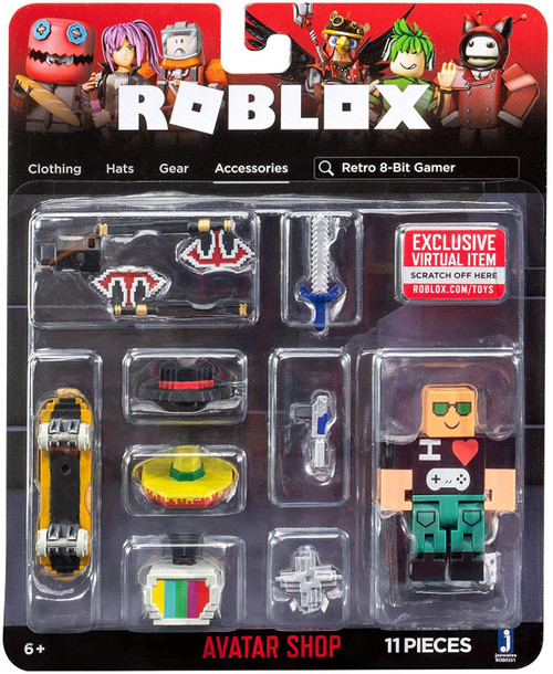 Roblox Toys Action Figures Online Virtual Item Game Codes On Sale - roblox toy hats