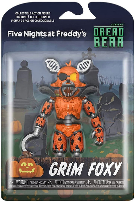 Funko Five Nights at Freddy's Curse of Dreadbear Grim Foxy Action Figure