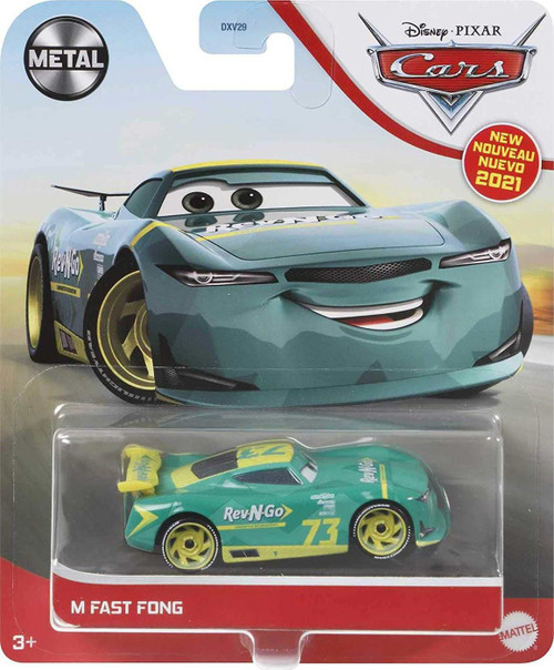 Disney / Pixar Cars Cars 3 Metal M Fast Fong Diecast Car