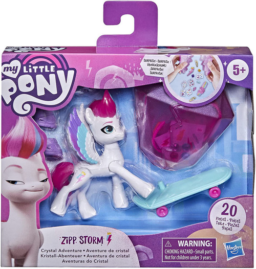 My Little Pony Crystal Adventure Ponies Zipp Storm Figure