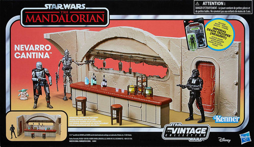 Star Wars A New Hope Vintage Collection Nevarro Cantina Playset [with Imperial Death Trooper Action Figure] (Pre-Order ships May)