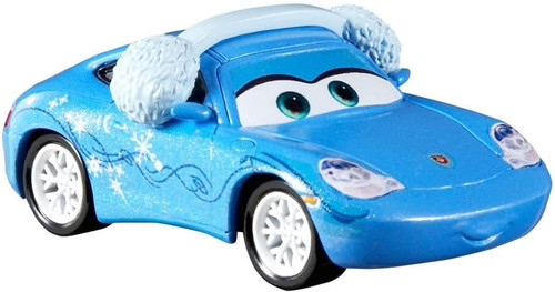 Disney / Pixar Cars Cars Holiday Metal Sally with Earmuffs Diecast Car