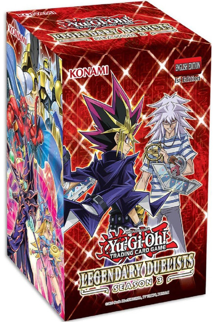 YuGiOh Trading Card Game Legendary Duelists Season 3 BLASTER Box [Includes 2 Booster Packs] (Pre-Order ships July)
