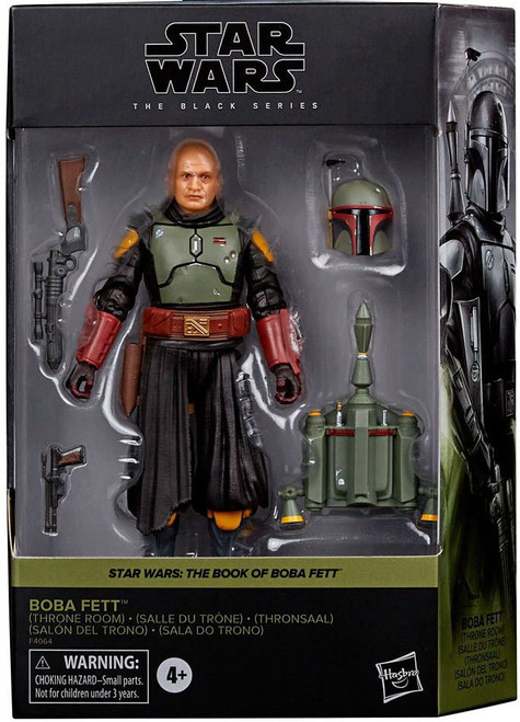 Star Wars The Book of Boba Fett Black Series Wave 6 Boba Fett Deluxe Action Figure [Throne Room] (Pre-Order ships July)