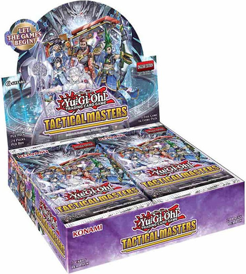 YuGiOh Trading Card Game Tactical Masters Booster Box [24 Packs] (Pre-Order ships July)