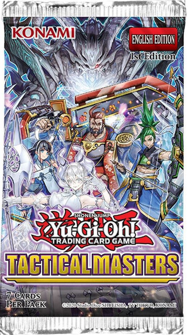 YuGiOh Trading Card Game Tactical Masters Booster Pack [7 Cards] (Pre-Order ships July)