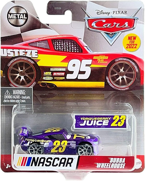 Disney / Pixar Cars Cars 3 NASCAR Bubba Wheelhouse Diecast Car