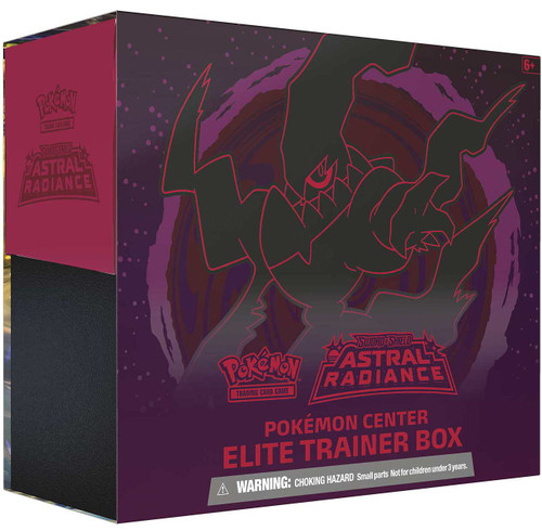 Pokemon Trading Card Game Sword & Shield Astral Radiance Darkrai Exclusive Elite Trainer Box [10 Booster Packs, 65 Card Sleeves, 45 Energy Cards & More] (Pre-Order ships June)