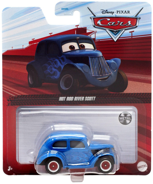 Disney / Pixar Cars Cars 3 Metal Hot Rod River Scott Diecast Car