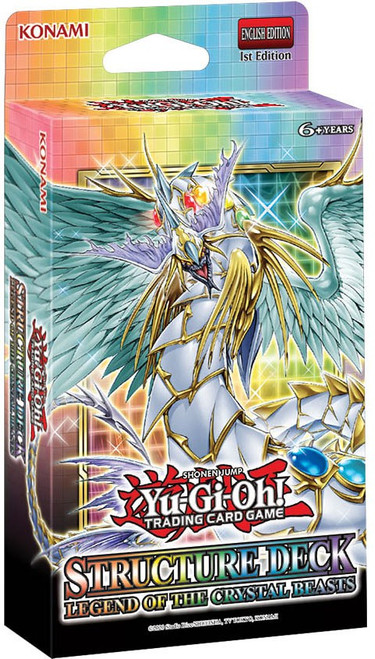 YuGiOh Trading Card Game Legend of the Crystal Beasts Structure Deck [46 Cards] (Pre-Order ships August)