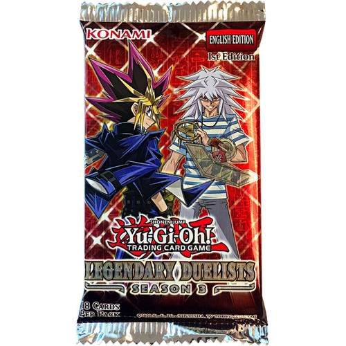 YuGiOh Trading Card Game Legendary Duelists Season 3 Booster Pack (Pre-Order ships July)