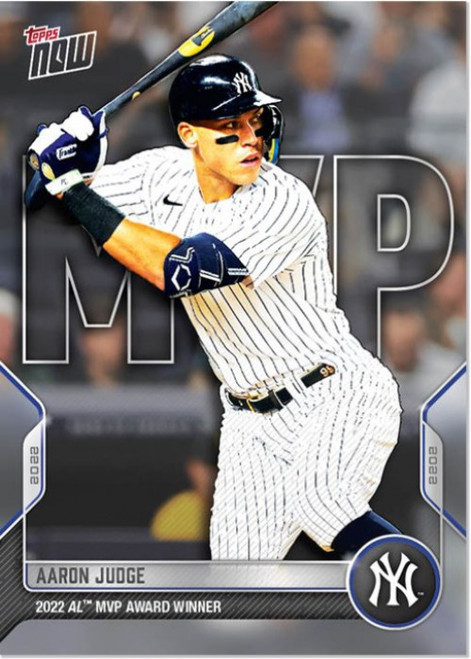 Aaron Judge & Cody Bellinger Topps Now Rookie of Year Card Yankees  & Dodgers